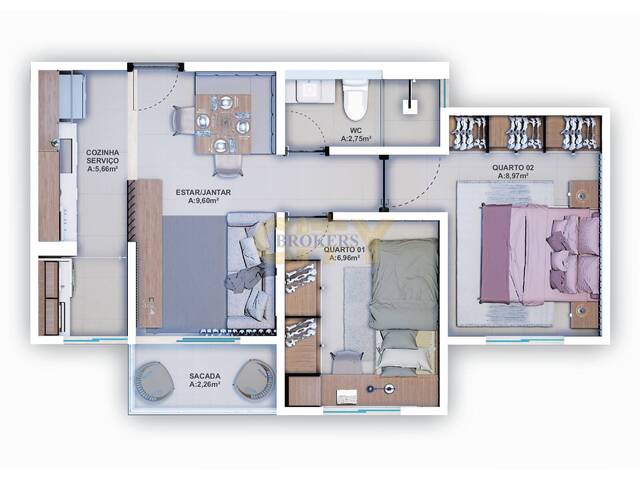 Apartamento para Venda em Cuiabá - 5