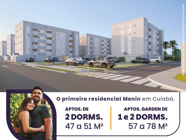 #1459 - Apartamento para Lançamento em Cuiabá - MT - 1