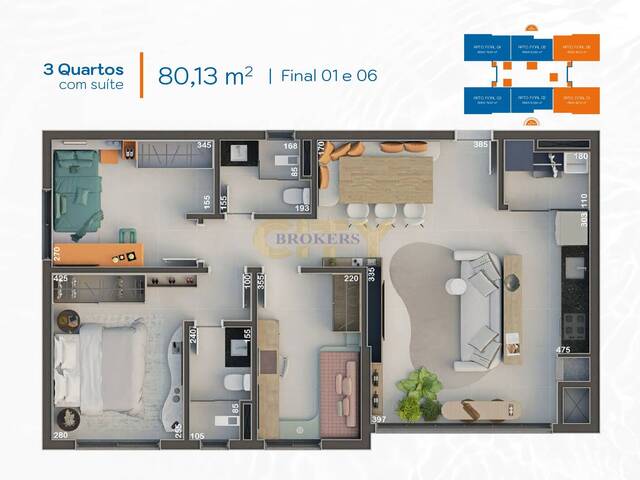 Apartamento para Venda em Cuiabá - 4