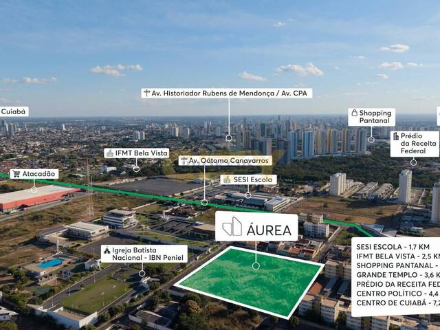 #2329 - Apartamento para Venda em Cuiabá - MT - 2